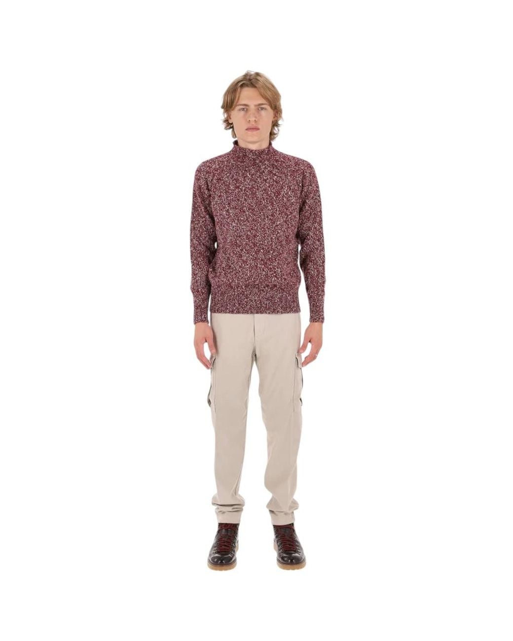 Drumohr Red Turtlenecks for men