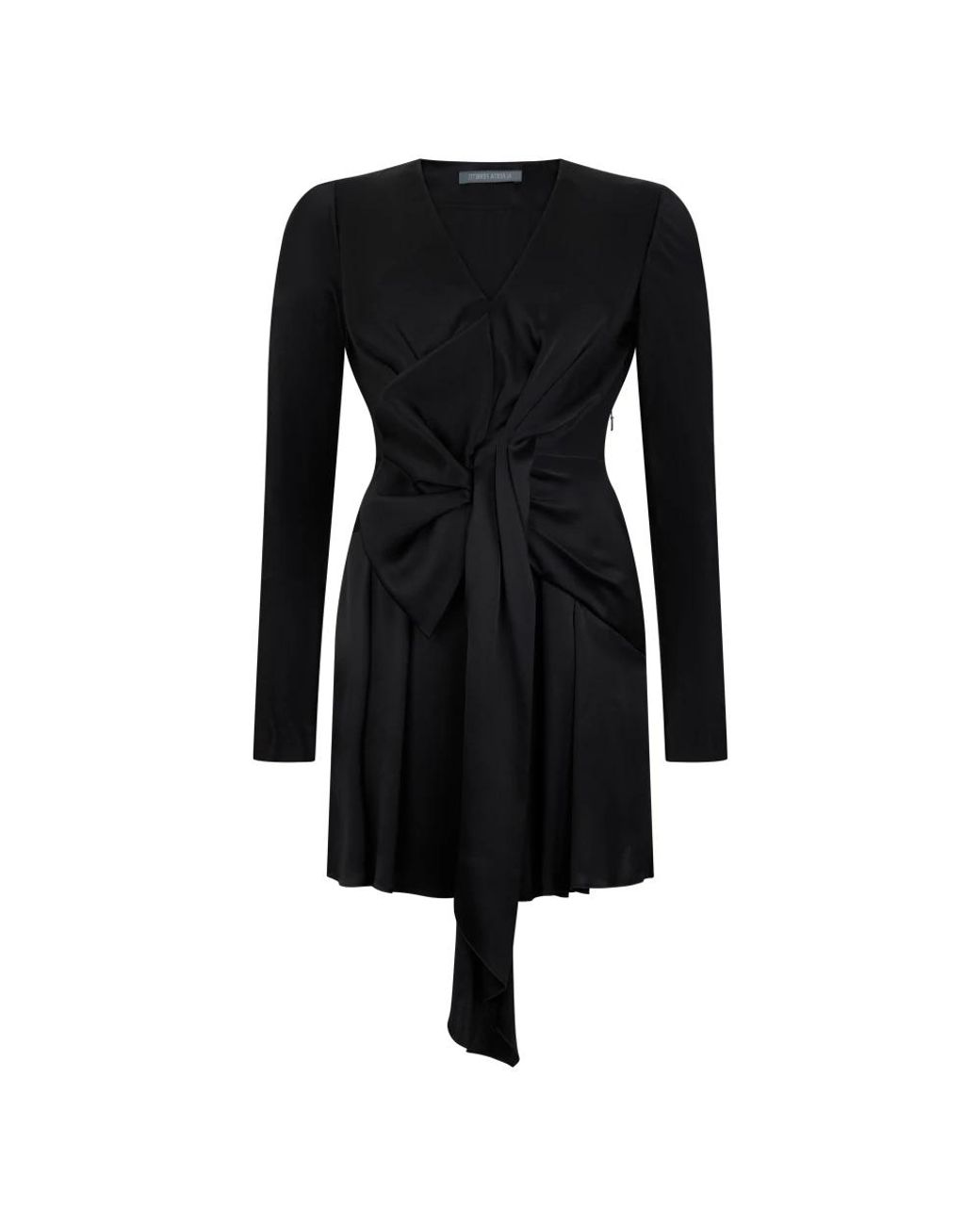 Alberta Ferretti Black Short Dresses