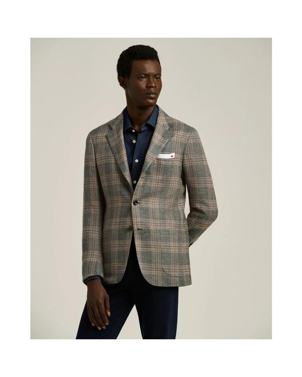 Blazers Kiton pour homme en coloris Green