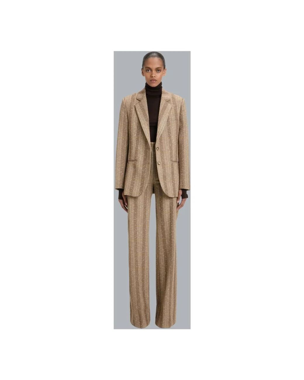 Victoria Beckham Brown Blazers