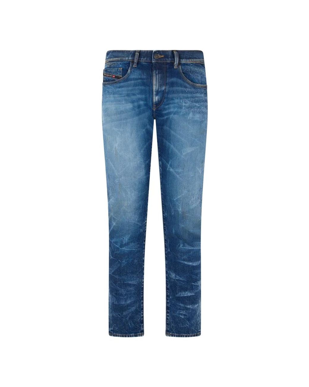 DIESEL Blue Slim-Fit Jeans for men