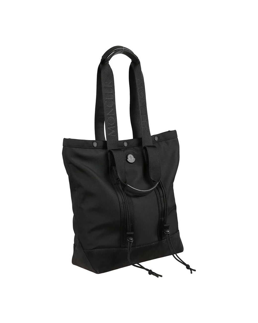 Moncler Black Shopping Bags for men