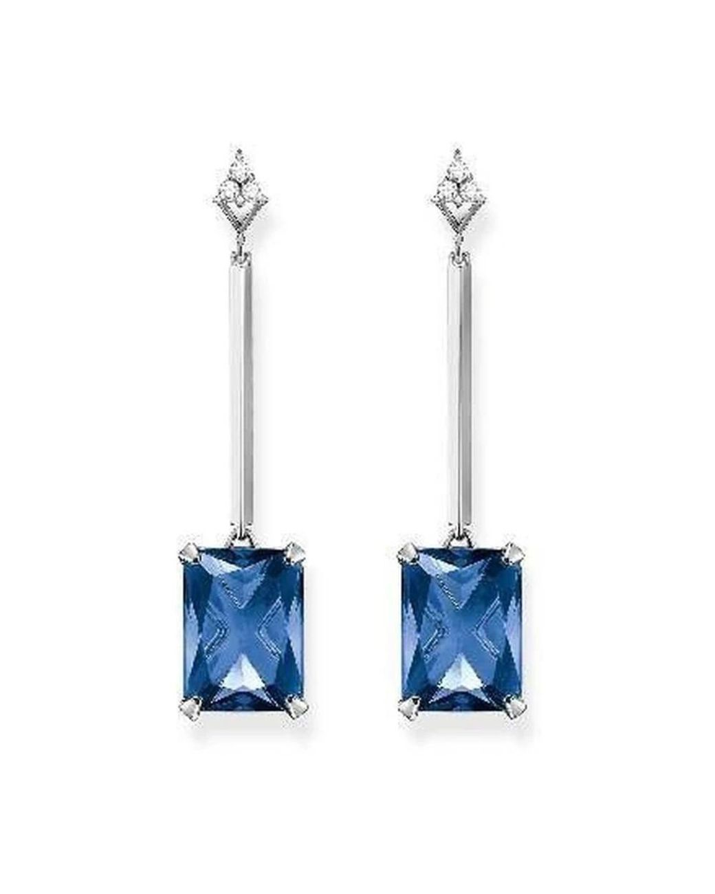 Thomas Sabo Blue Earrings