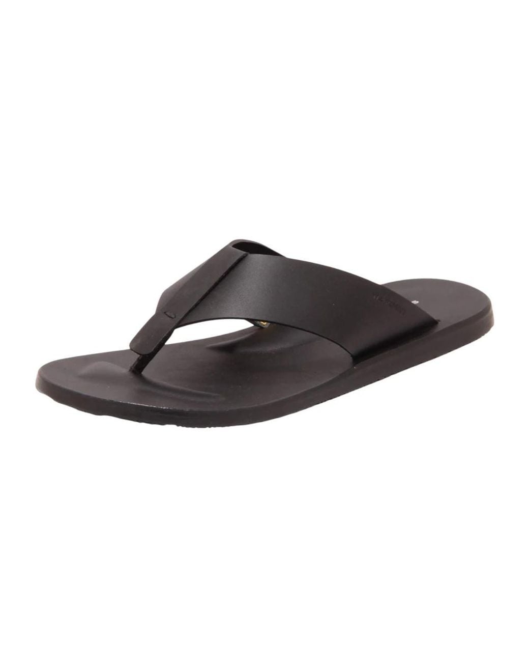 Stuart Weitzman Black Flip Flops for men