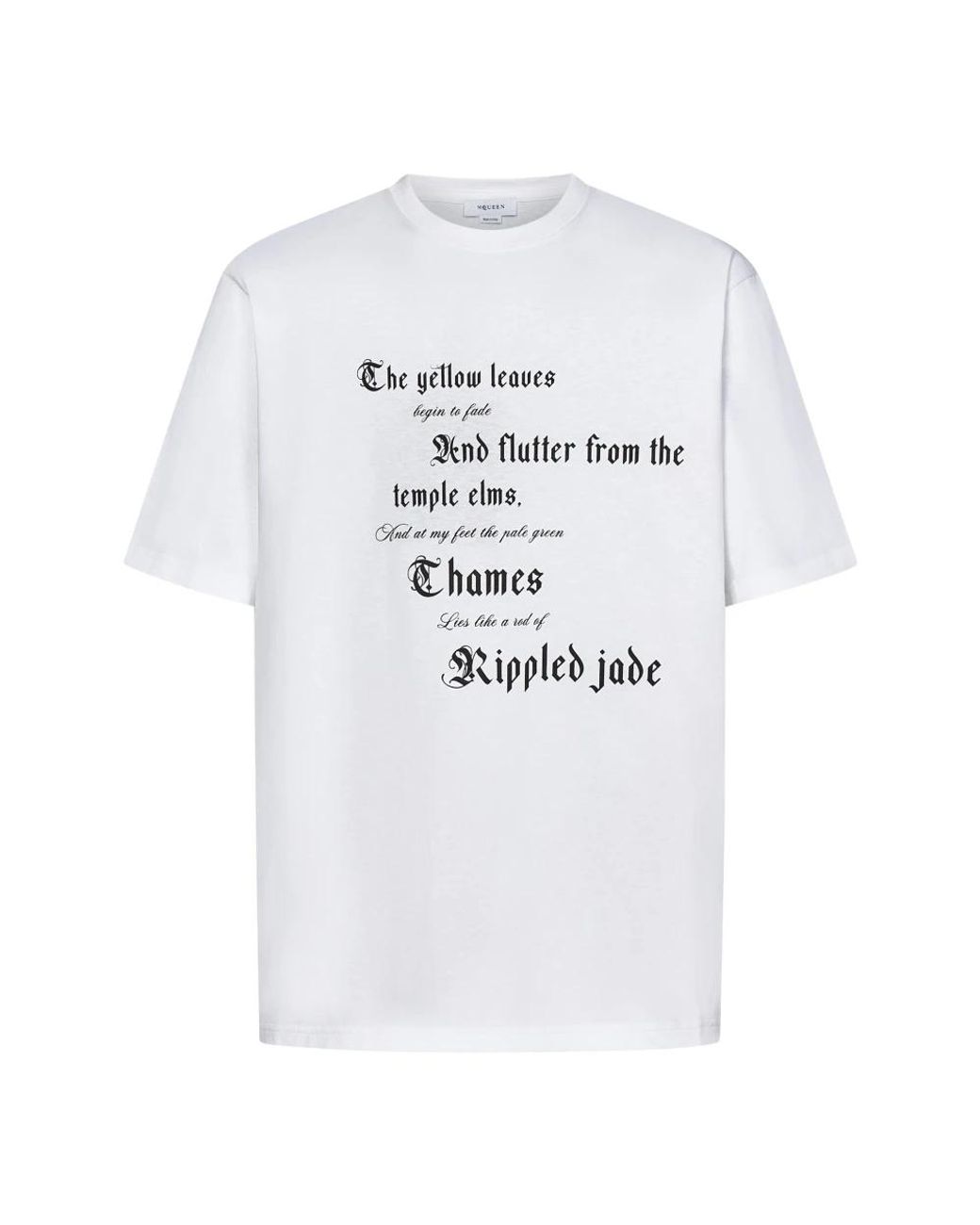McQueen T-Shirts in het White voor heren