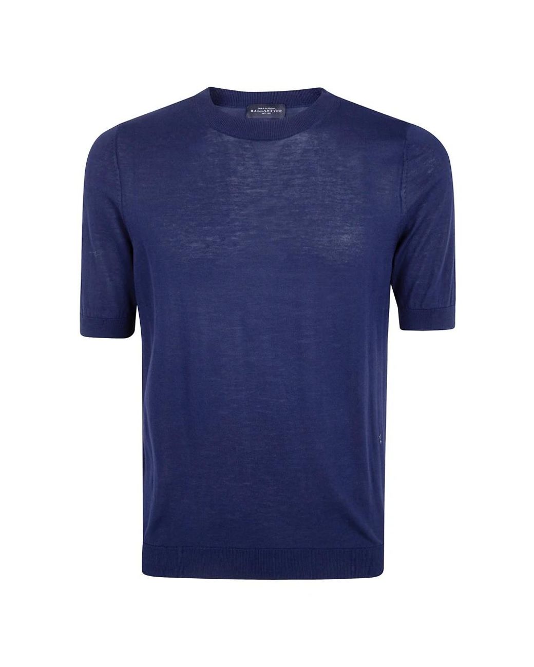 Ballantyne Blue Round-Neck Knitwear for men