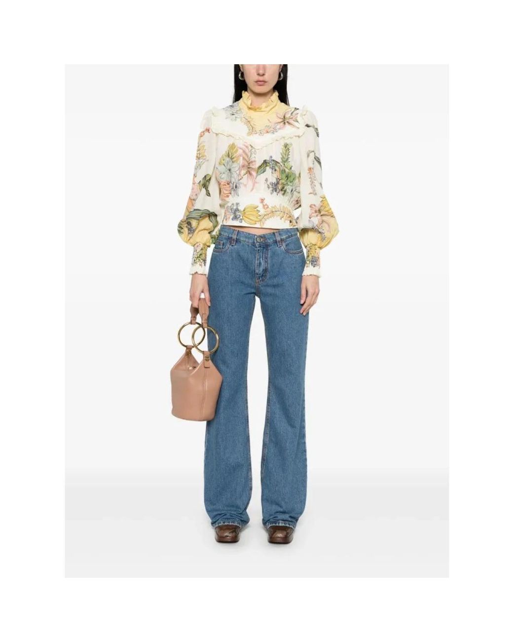 Etro Blue Straight Fit Jeans