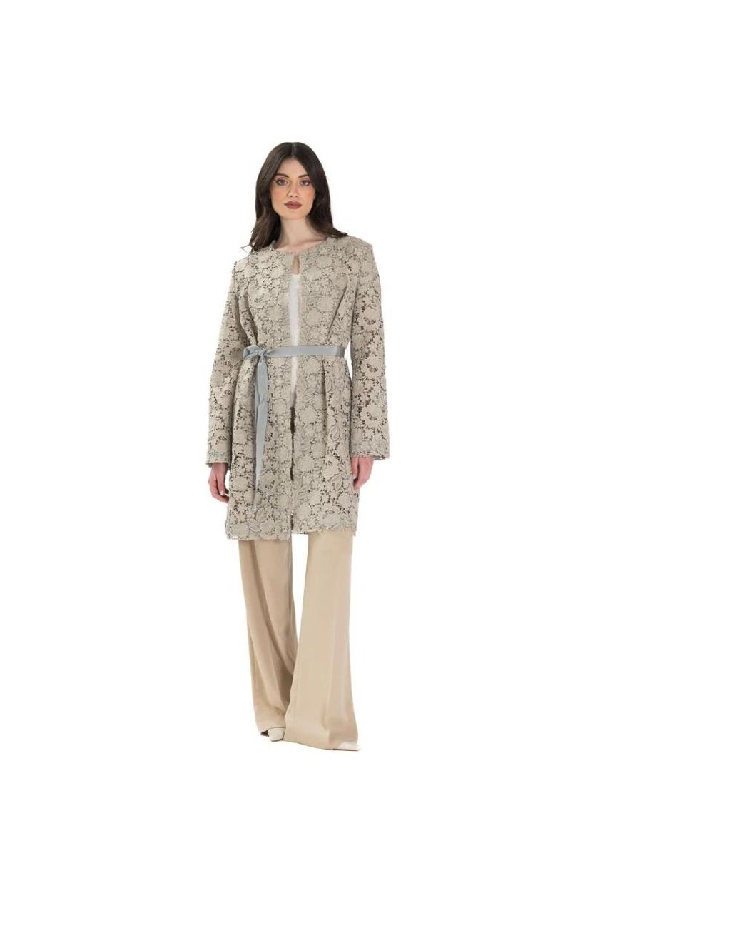 P.A.R.O.S.H. Natural Wide Trousers