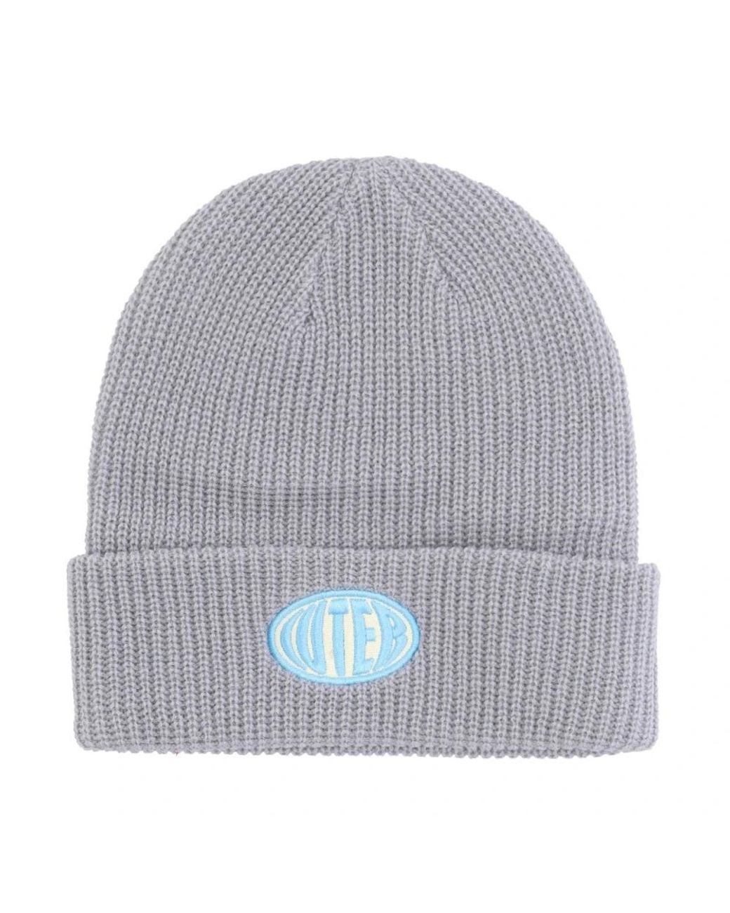 Iuter Accessoires ,Grijs ,Wol Donkergrijze Beanie Hoed in het Gray voor heren