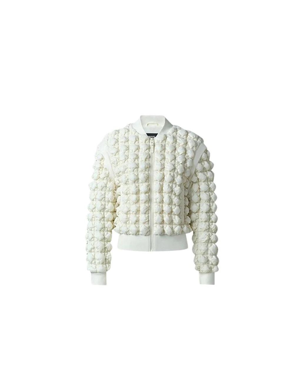 Mackage White Bomber Jackets