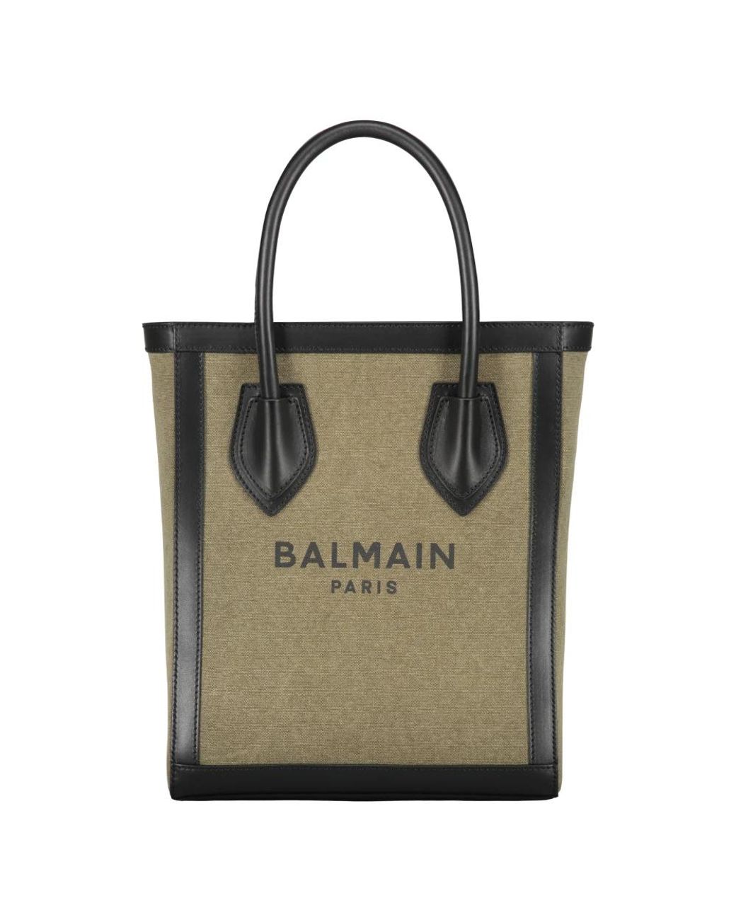 Balmain Green Tote Bag With Logo