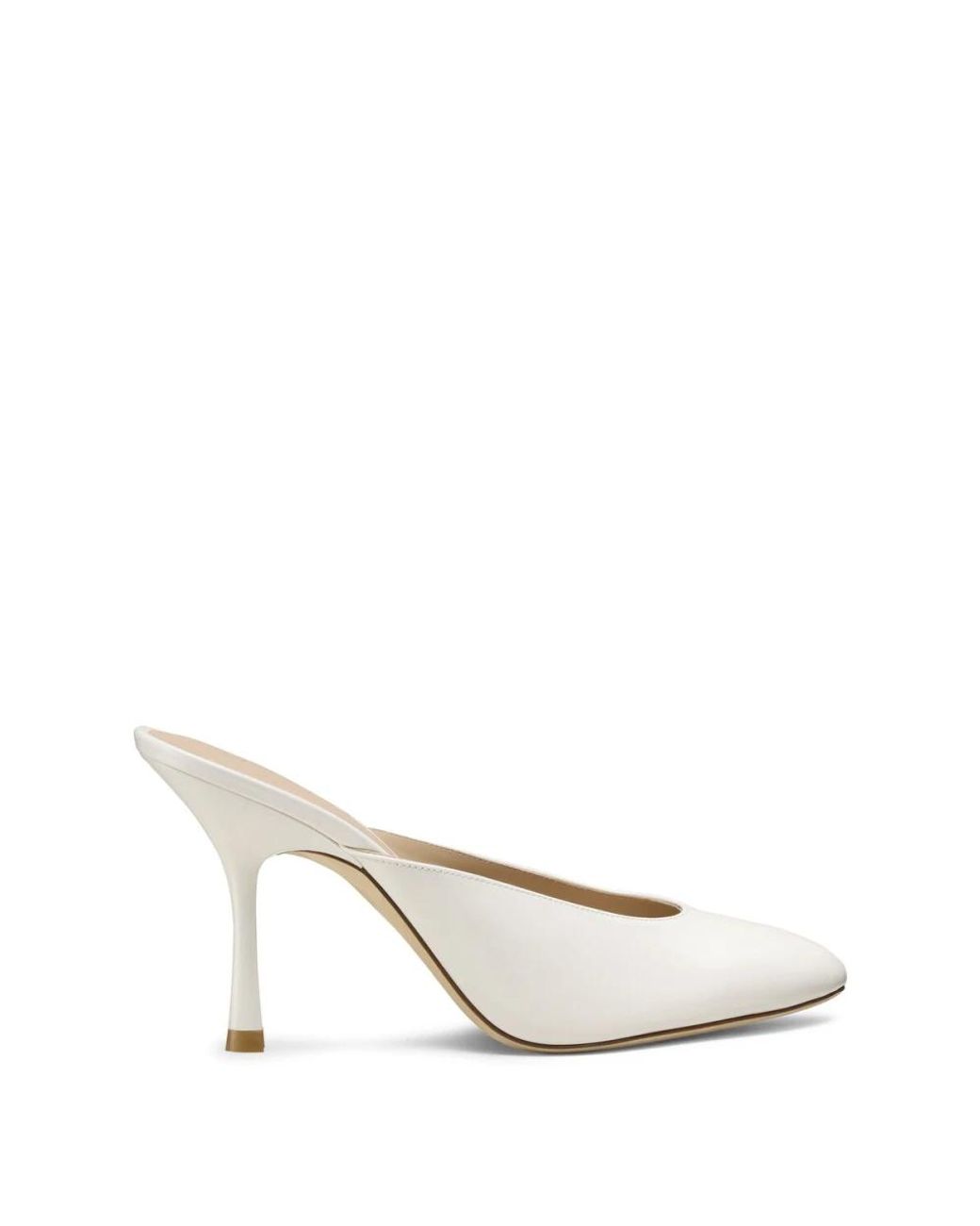Heeled Mules Stuart Weitzman en coloris Metallic