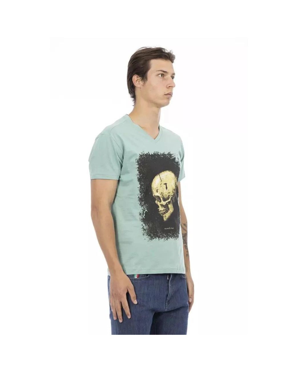 Trussardi Green T-Shirts for men