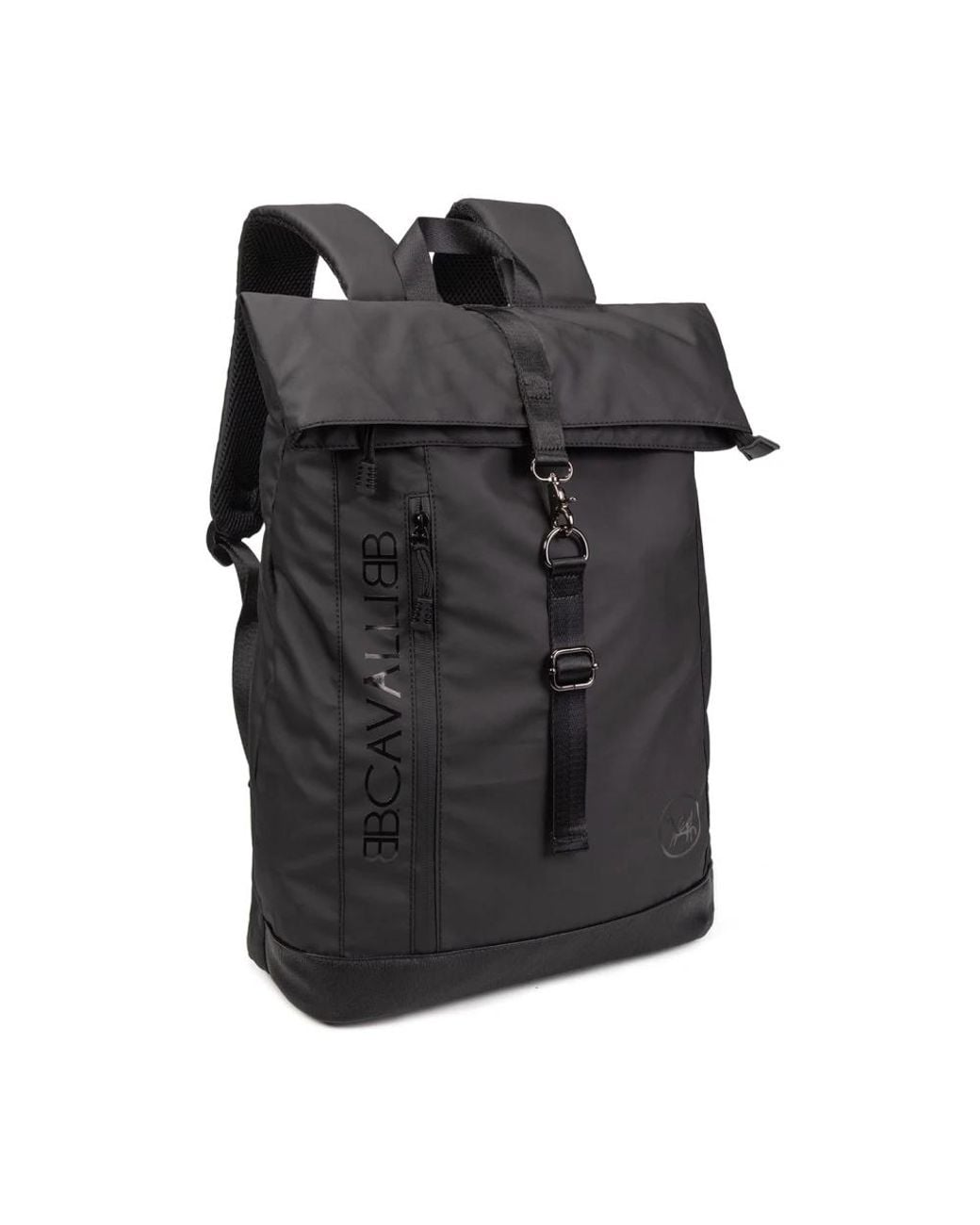 Roberto Cavalli Black Backpacks
