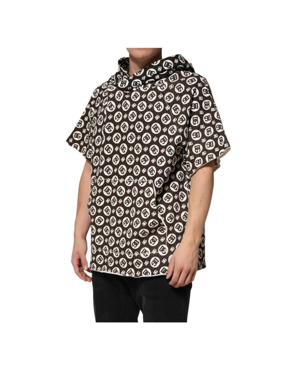 Dolce & Gabbana Black Hoodies for men