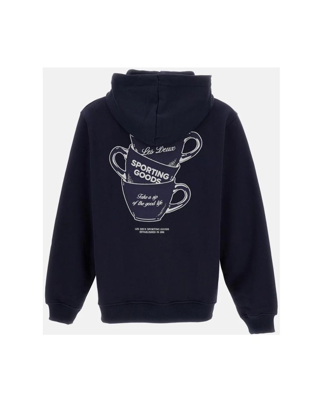 Les Deux Blue Hoodies for men