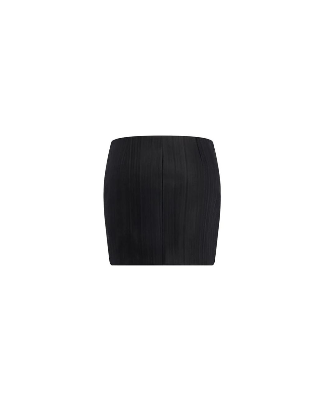 Dondup Black Short Skirts