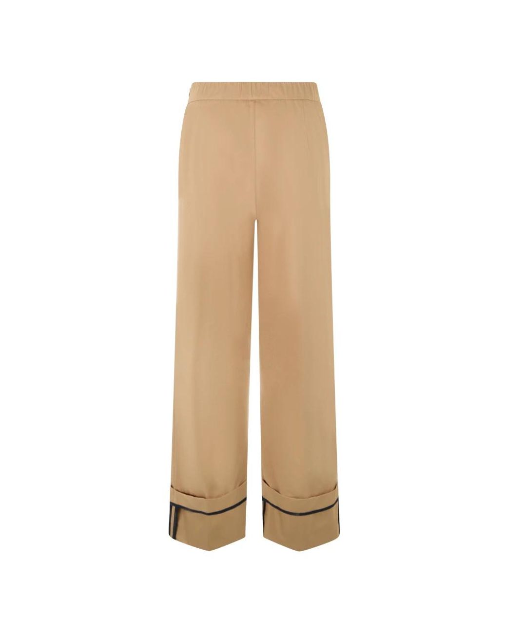 Herno Natural Wide Trousers