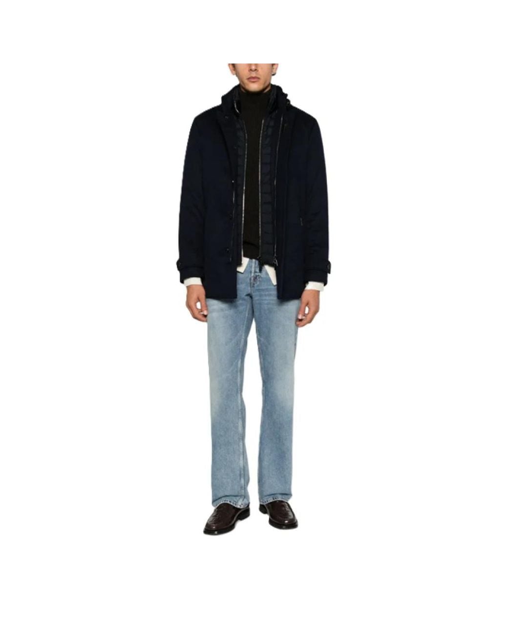 Winter Jackets Moorer de hombre de color Blue