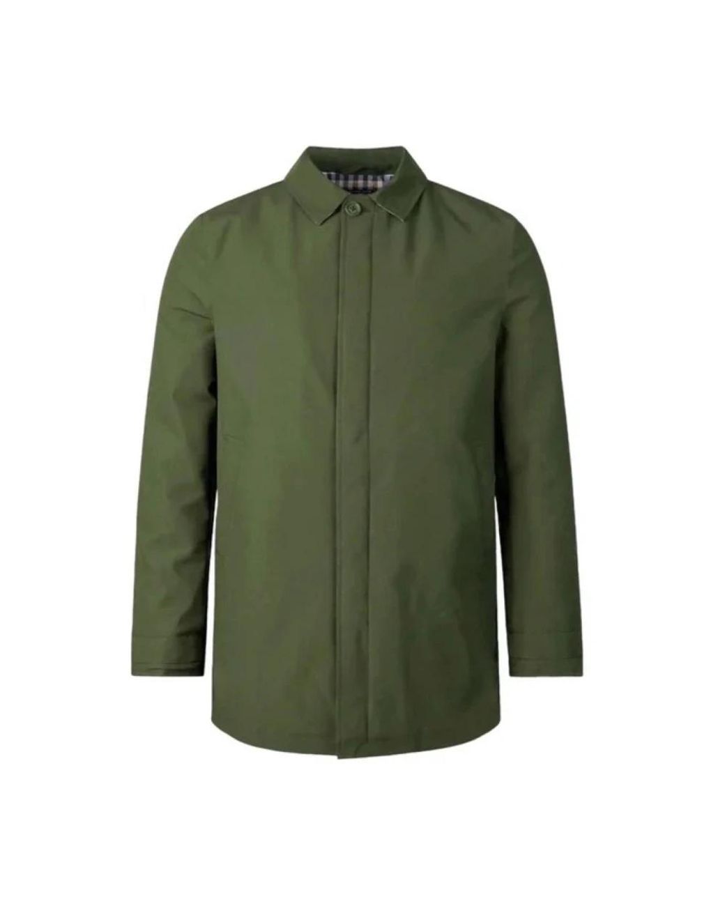Aquascutum Jassen ,Groen ,Polyester Waterdichte Gewatteerde Herenjas in het Green voor heren
