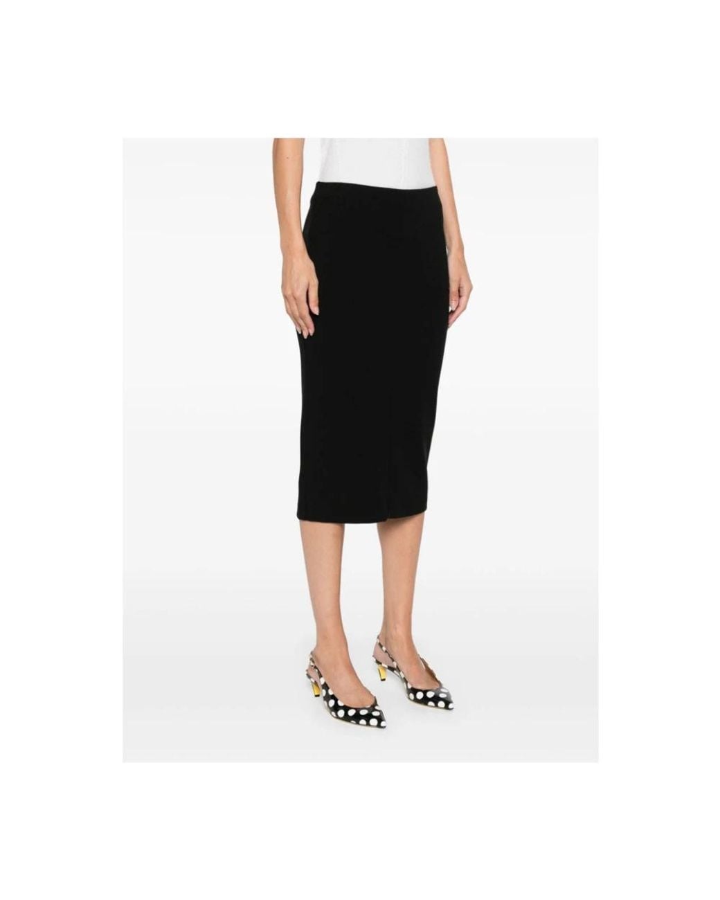 Pinko Black Pencil Skirts