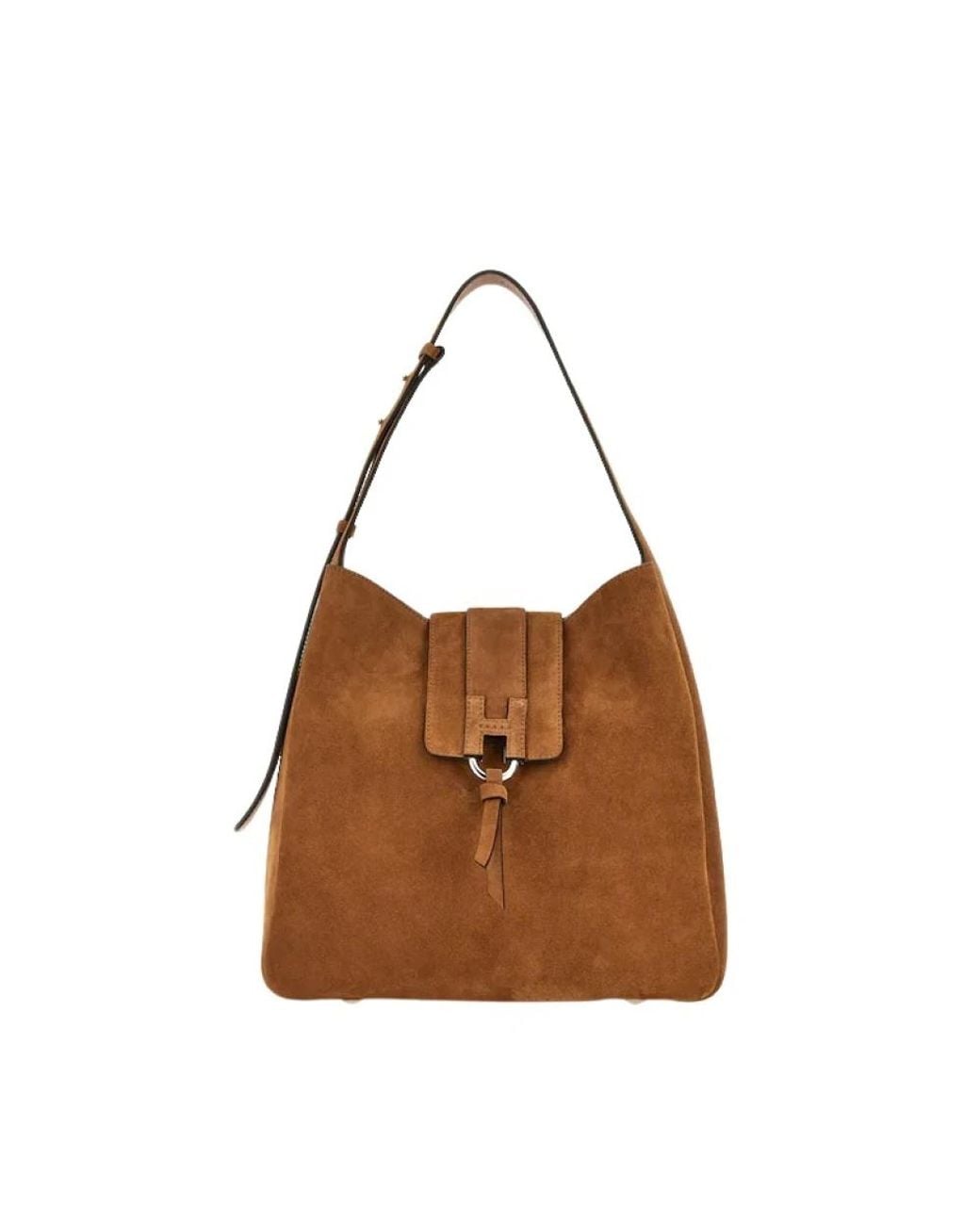 Hogan Brown Shoulder Bags