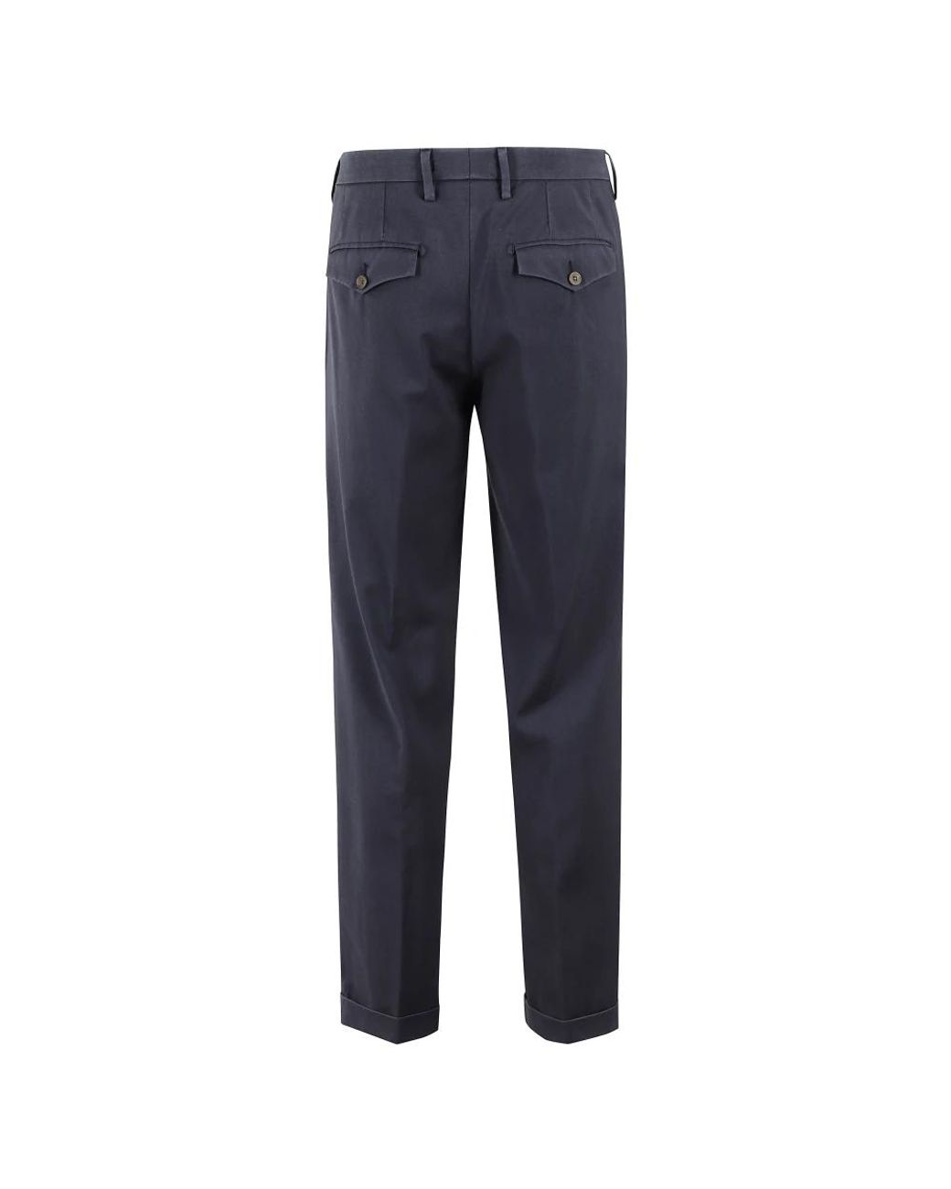 Myths Blue Slim-Fit Trousers for men