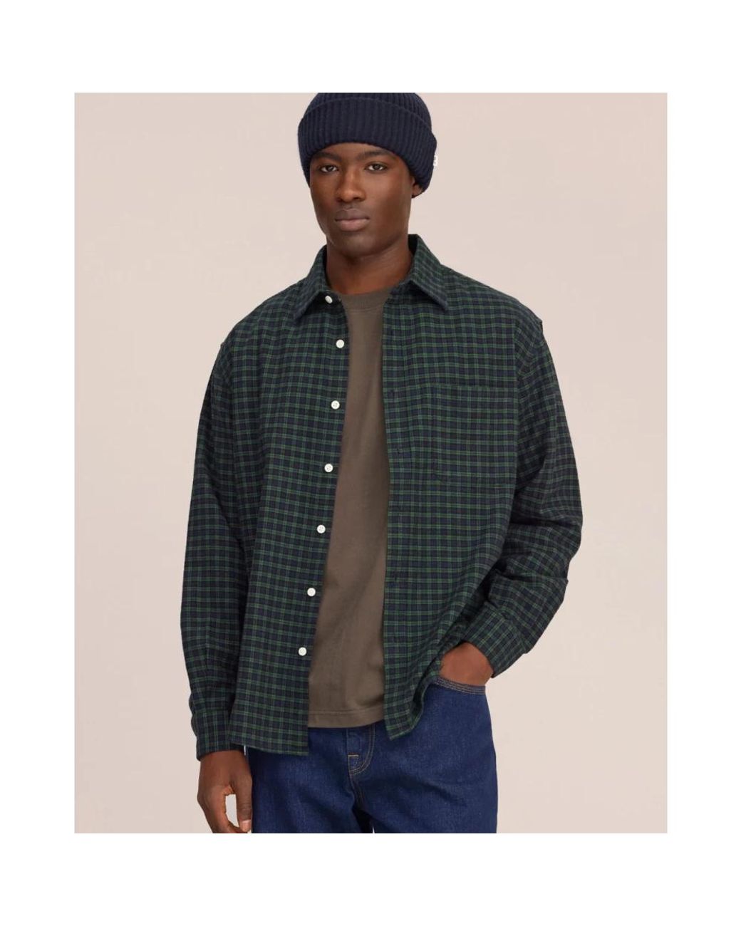 NN07 Green Casual Shirts for men