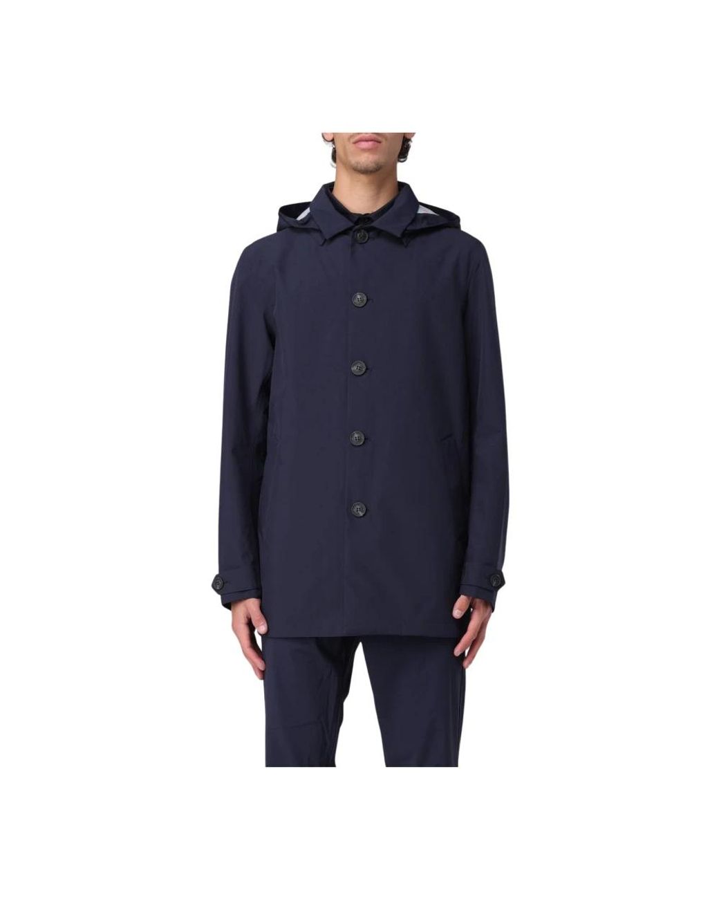 Save The Duck Blue Light Jackets for men