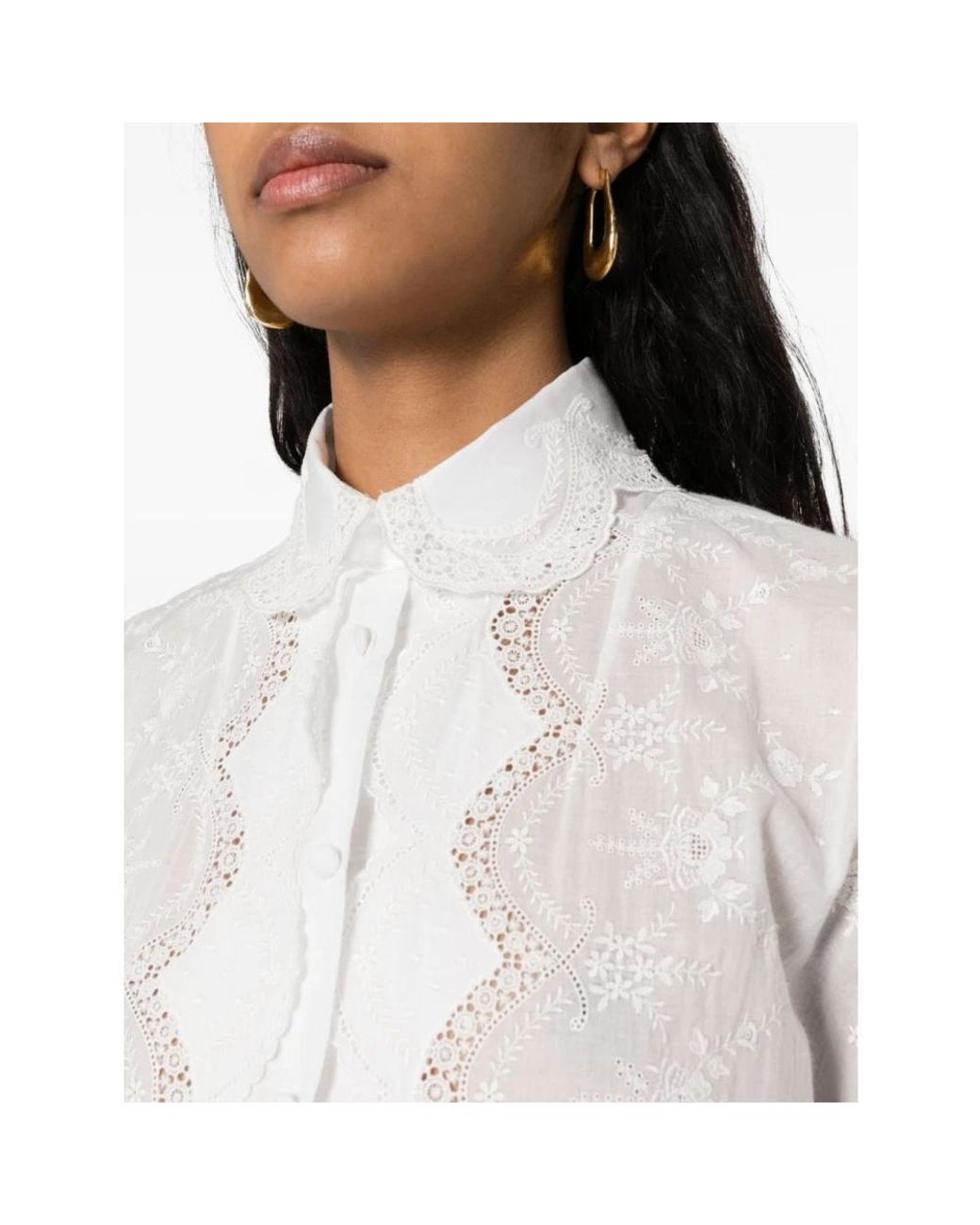 Ermanno Scervino White Shirt Dresses
