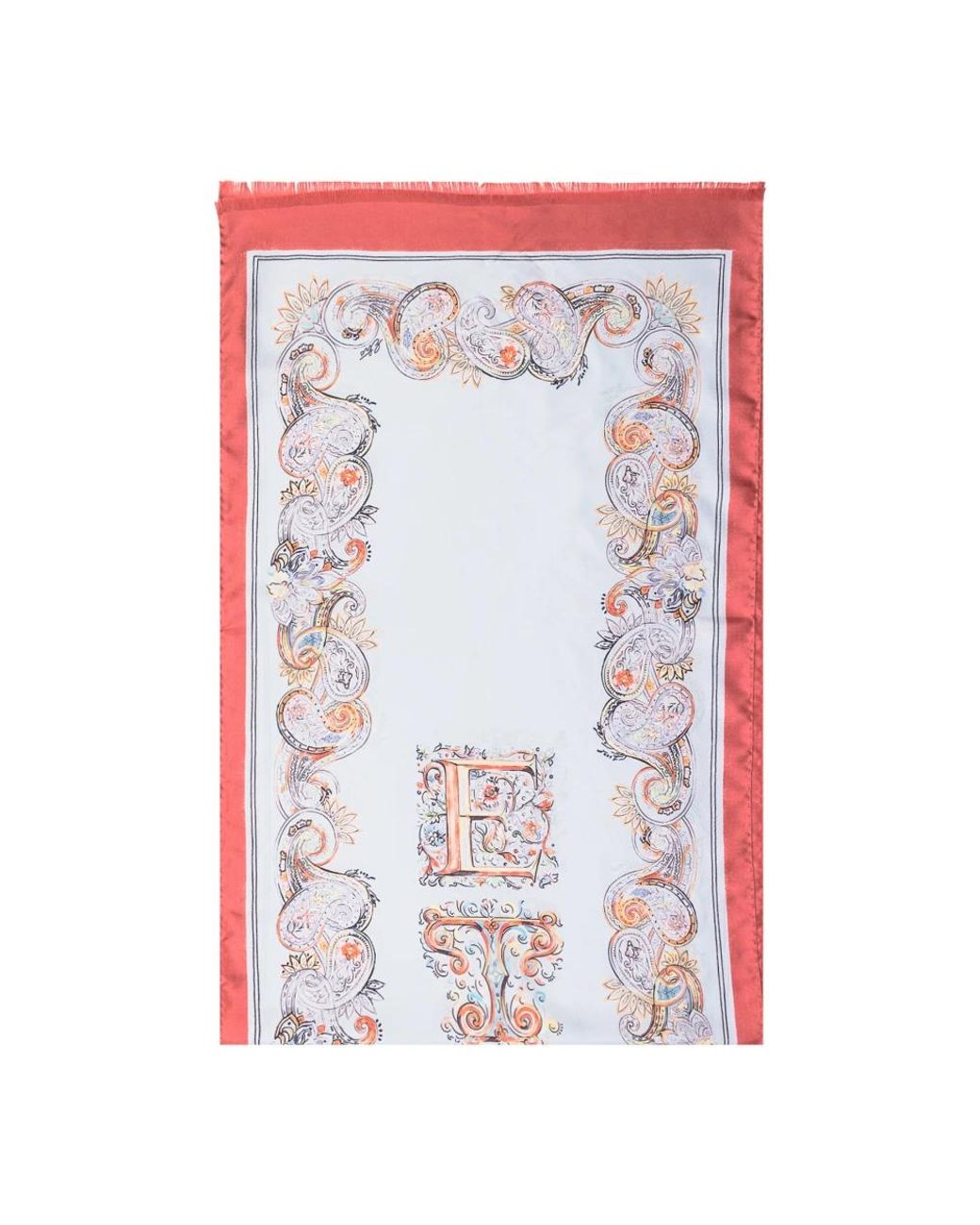 Etro Red Silk Scarves