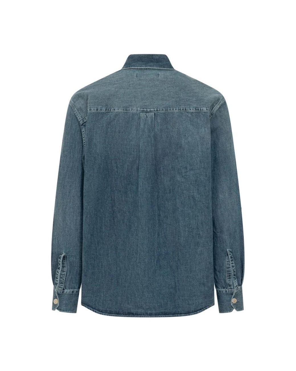 Our Legacy Blue Denim Shirts for men