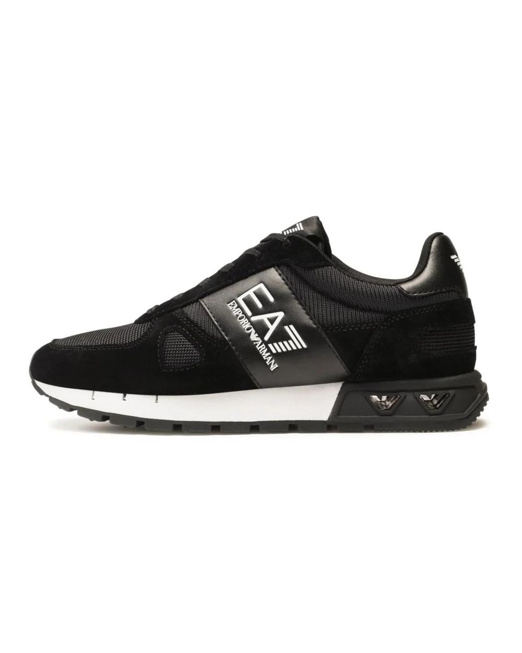 EA7 Black Sneakers for men
