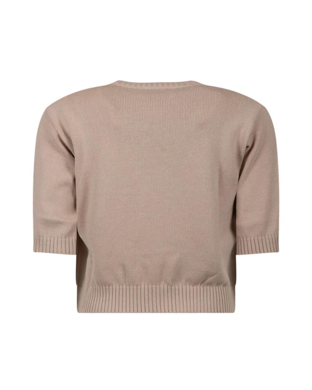 Weekend by Maxmara Brown Round-Neck Knitwear