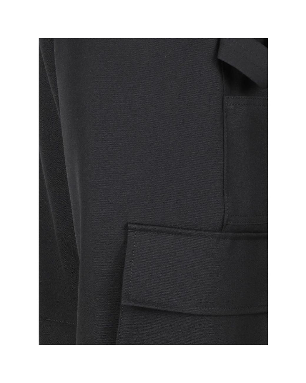 Balenciaga Black Straight Trousers