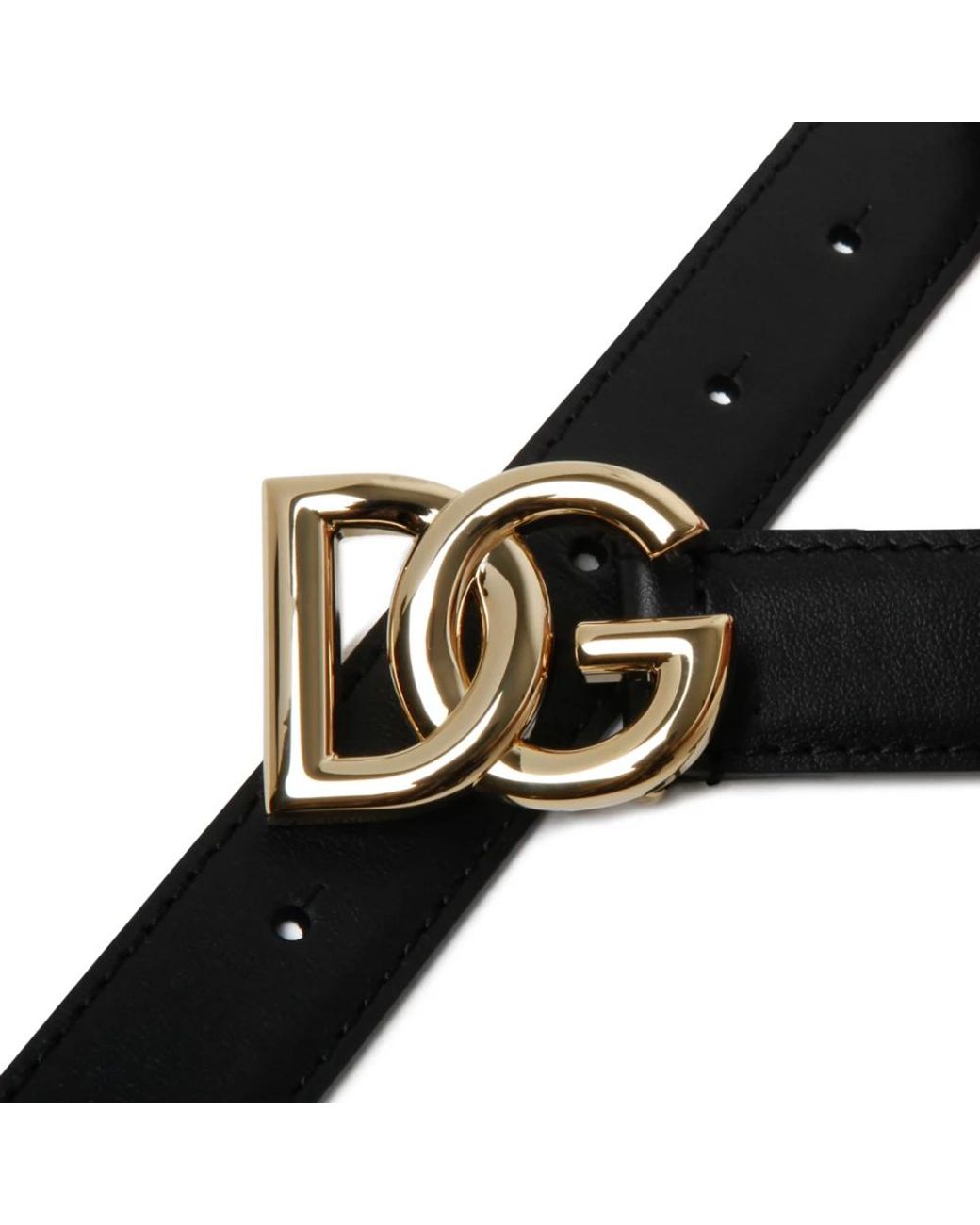 Dolce & Gabbana Black Belts