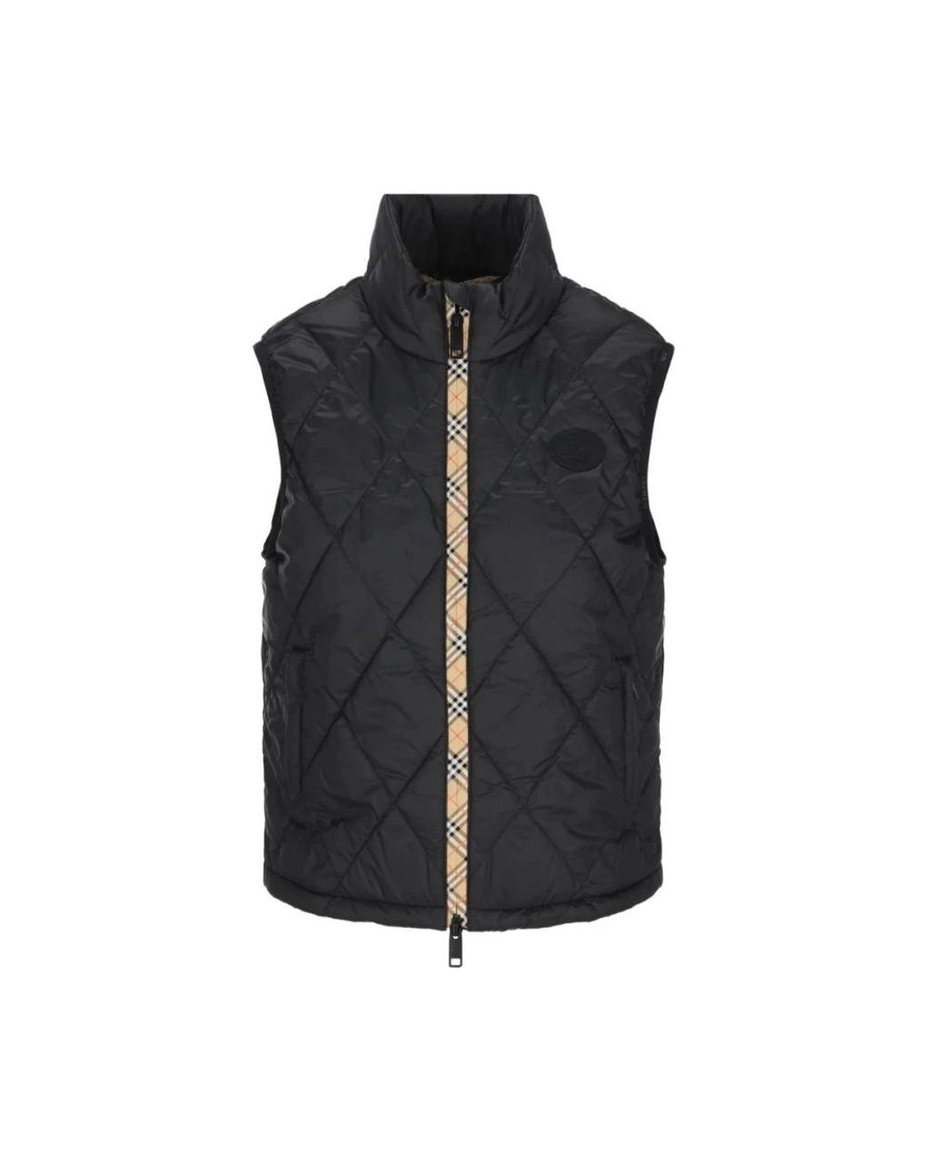 Burberry Black Waistcoats