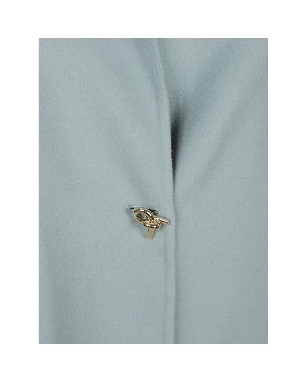 Fabiana Filippi Blue Single-Breasted Coats