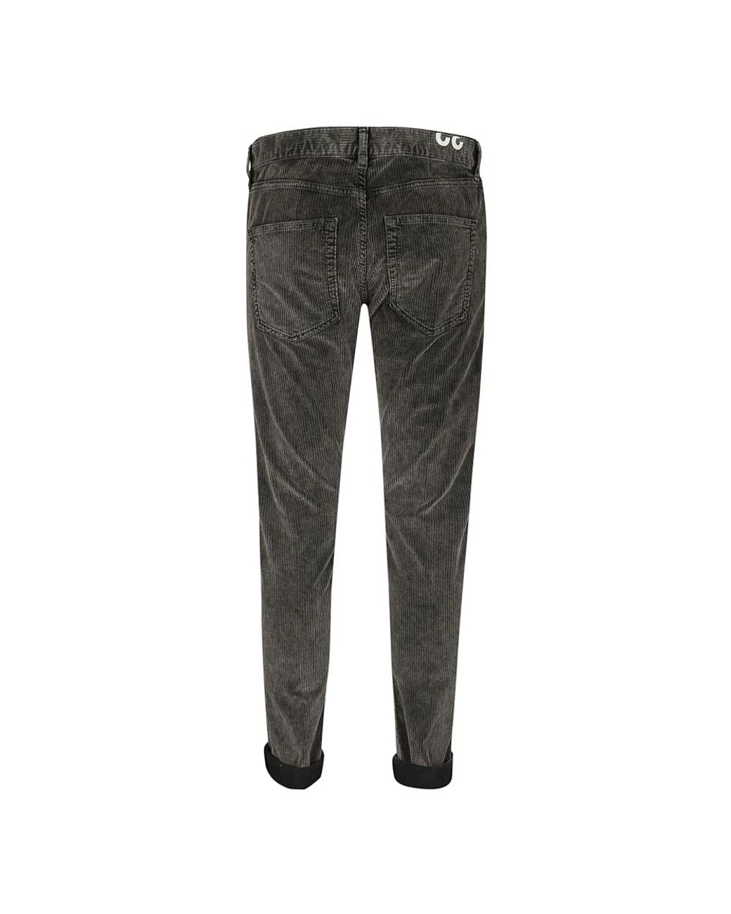 Dondup Gray Slim Fit Jeans for men