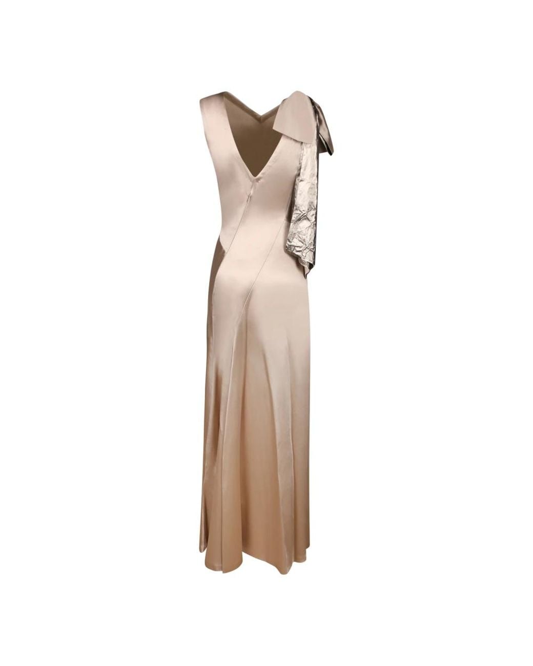 Maison Margiela Natural Maxi Dresses
