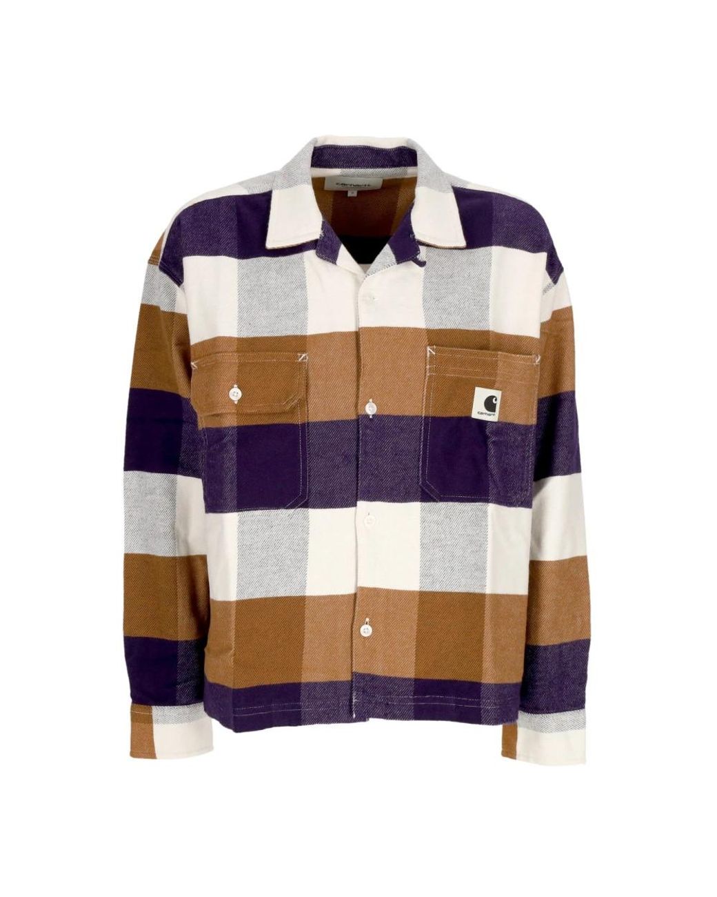 Carhartt Blue Long Sleeve Shirt L/S Lyman Shirt