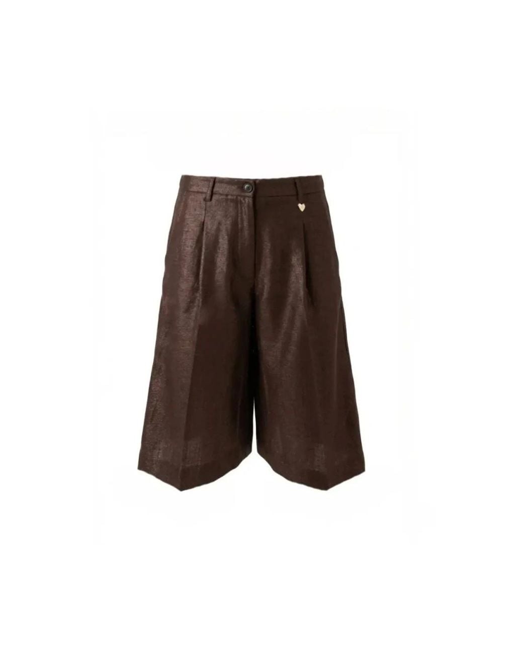 Amélie & Amélie Brown Bermudas