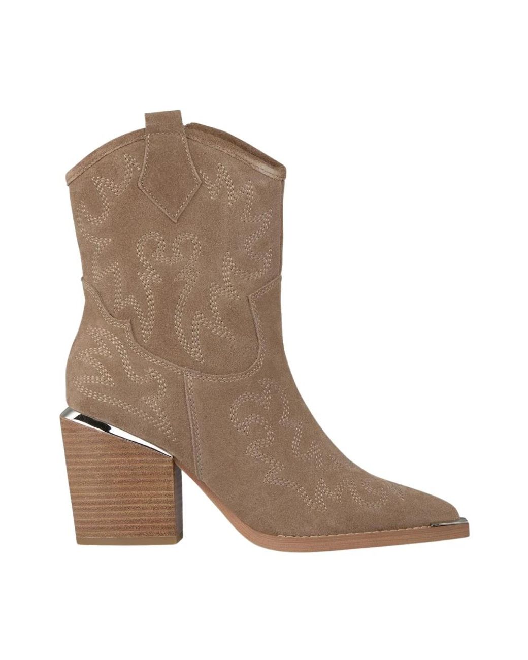 Alma En Pena. Brown Cowboy & Biker Boots