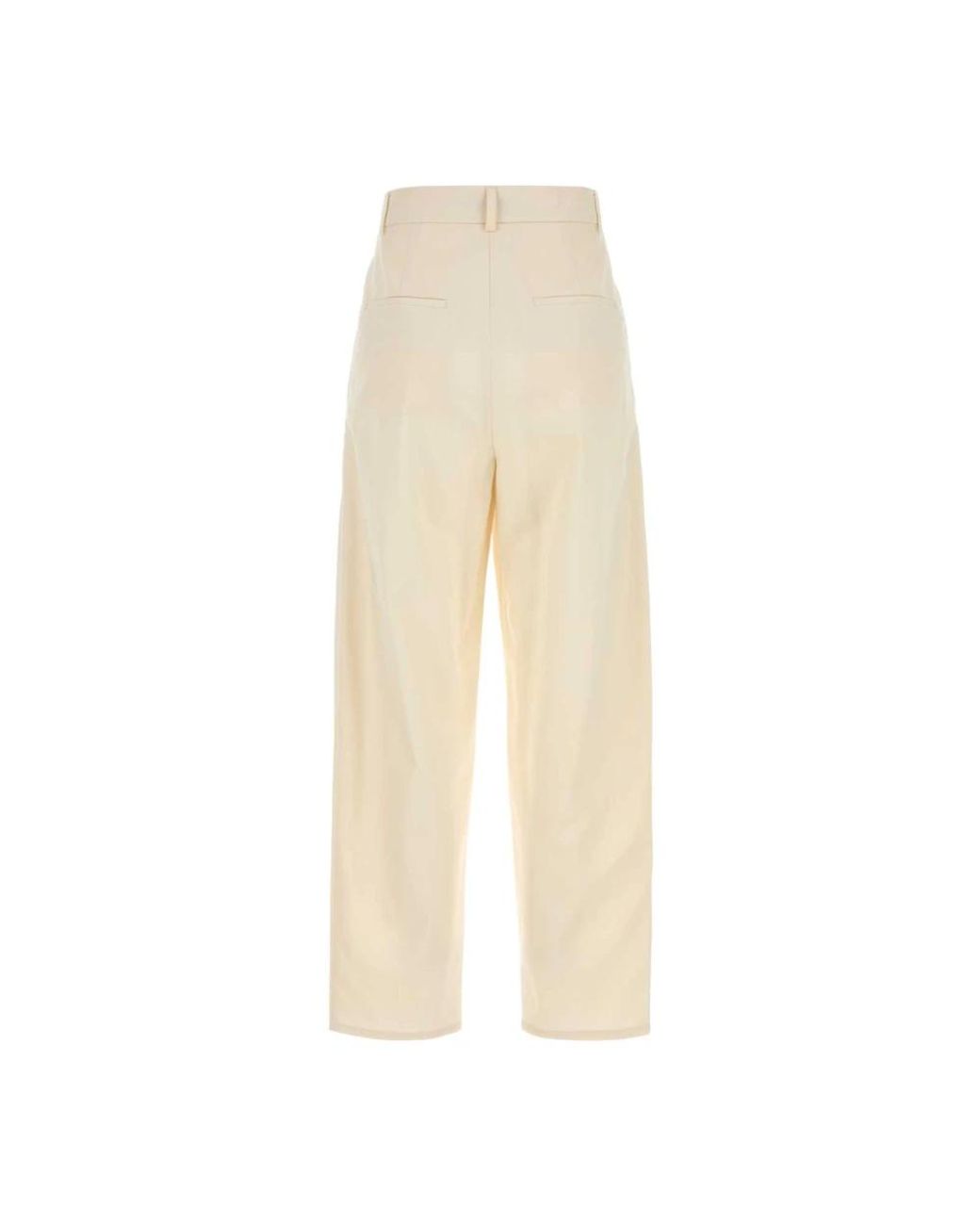 Max Mara Natural Straight Trousers