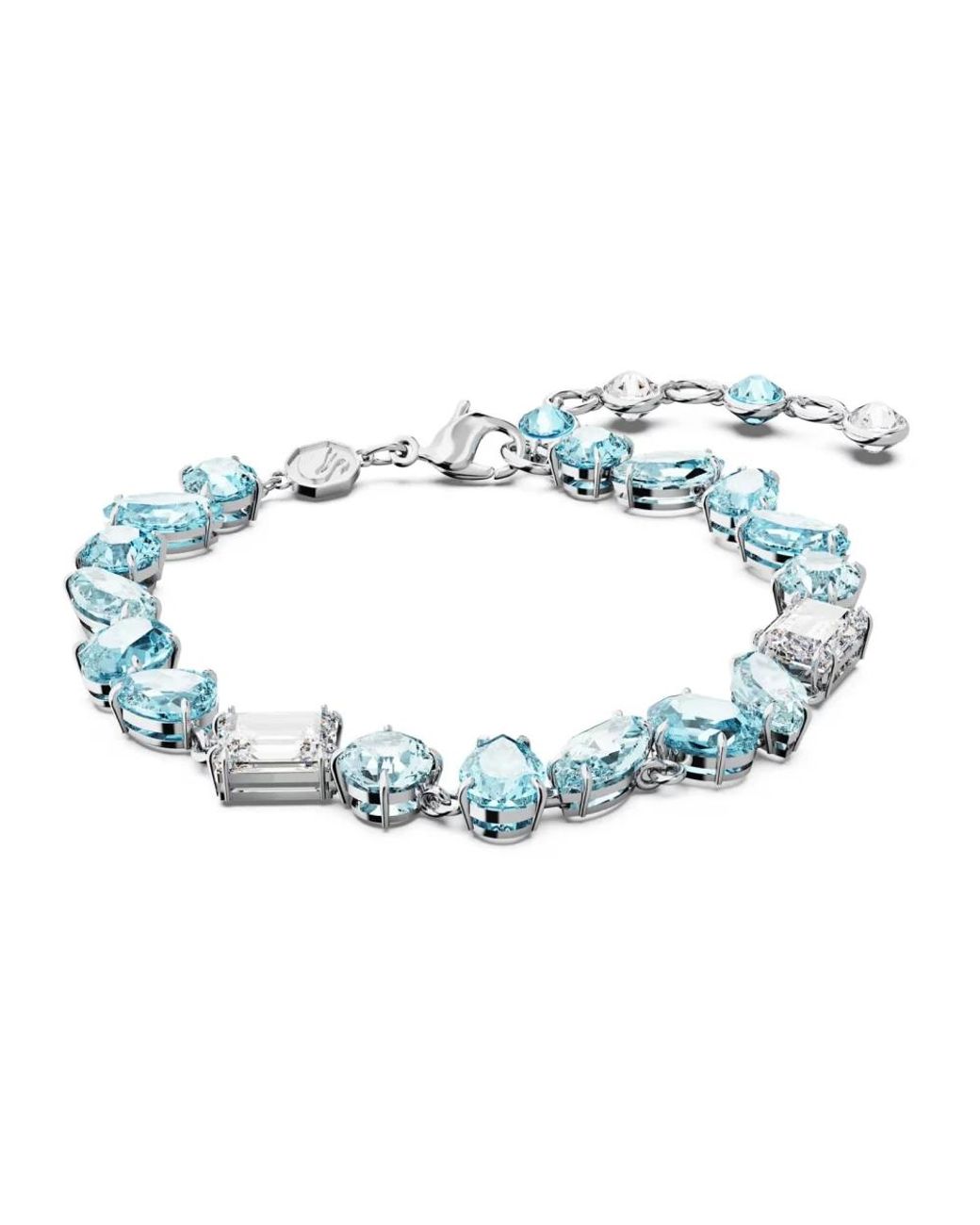 Swarovski Accessoires ,Blauw ,Damesarmband Blauw Gema 5666018 in het Blue