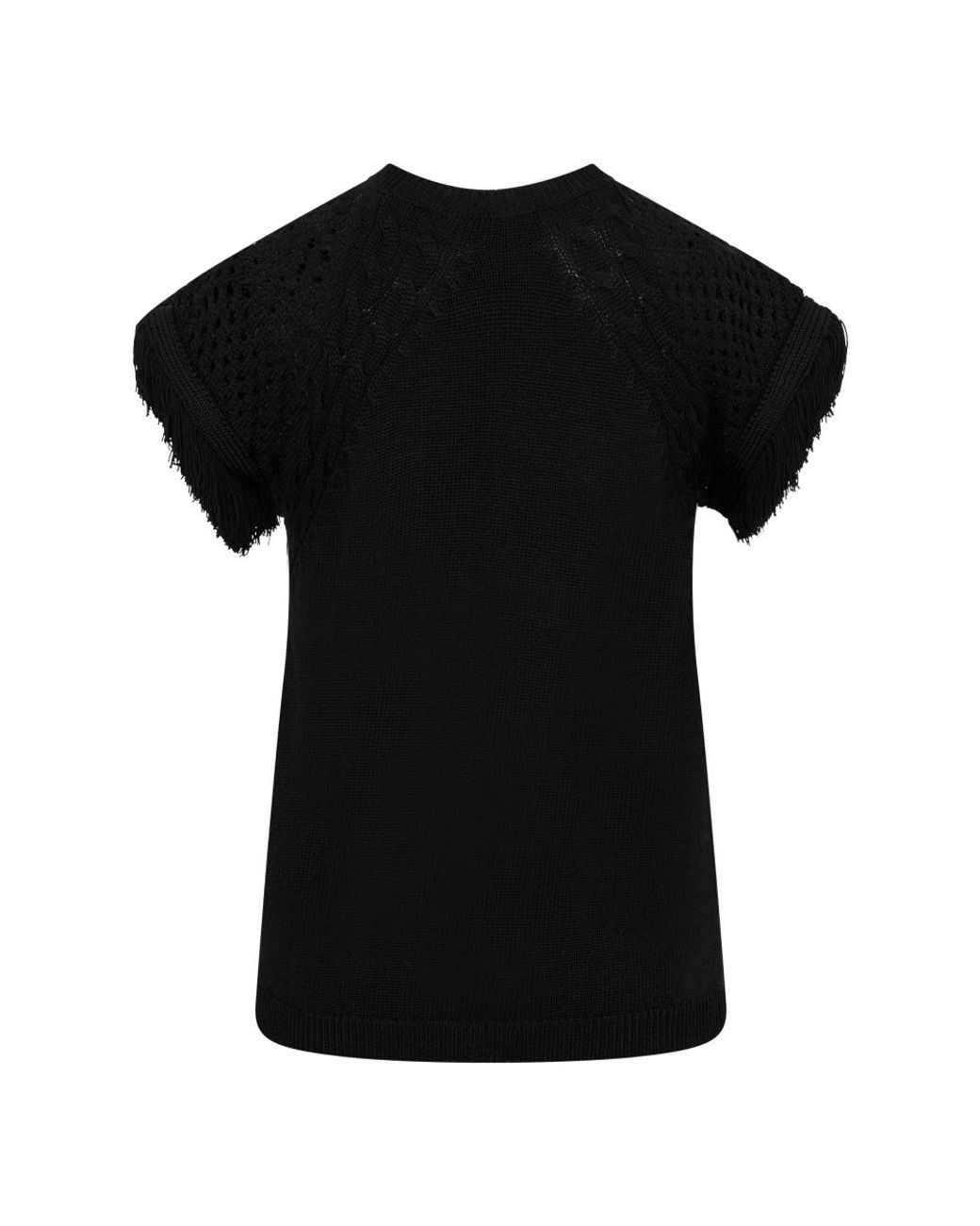 Moorer Black Round-Neck Knitwear