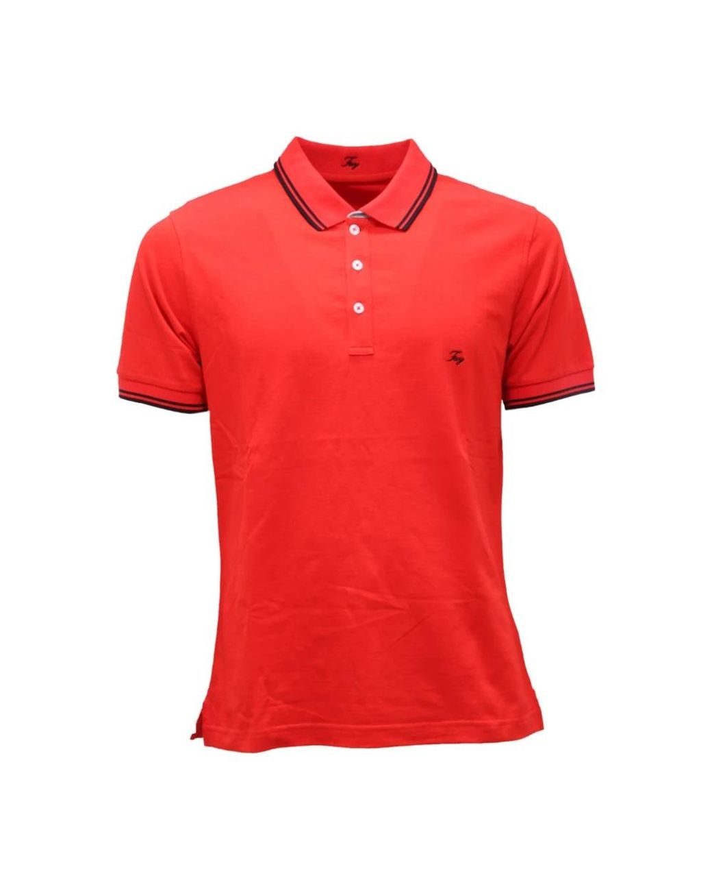 Fay Red Polo Shirts for men