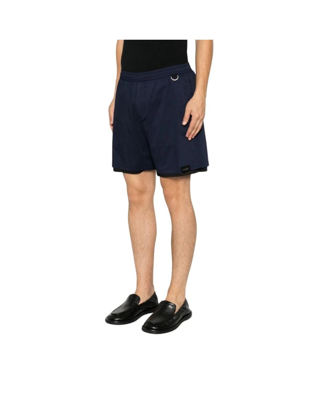 Low Brand Blue Casual Shorts for men