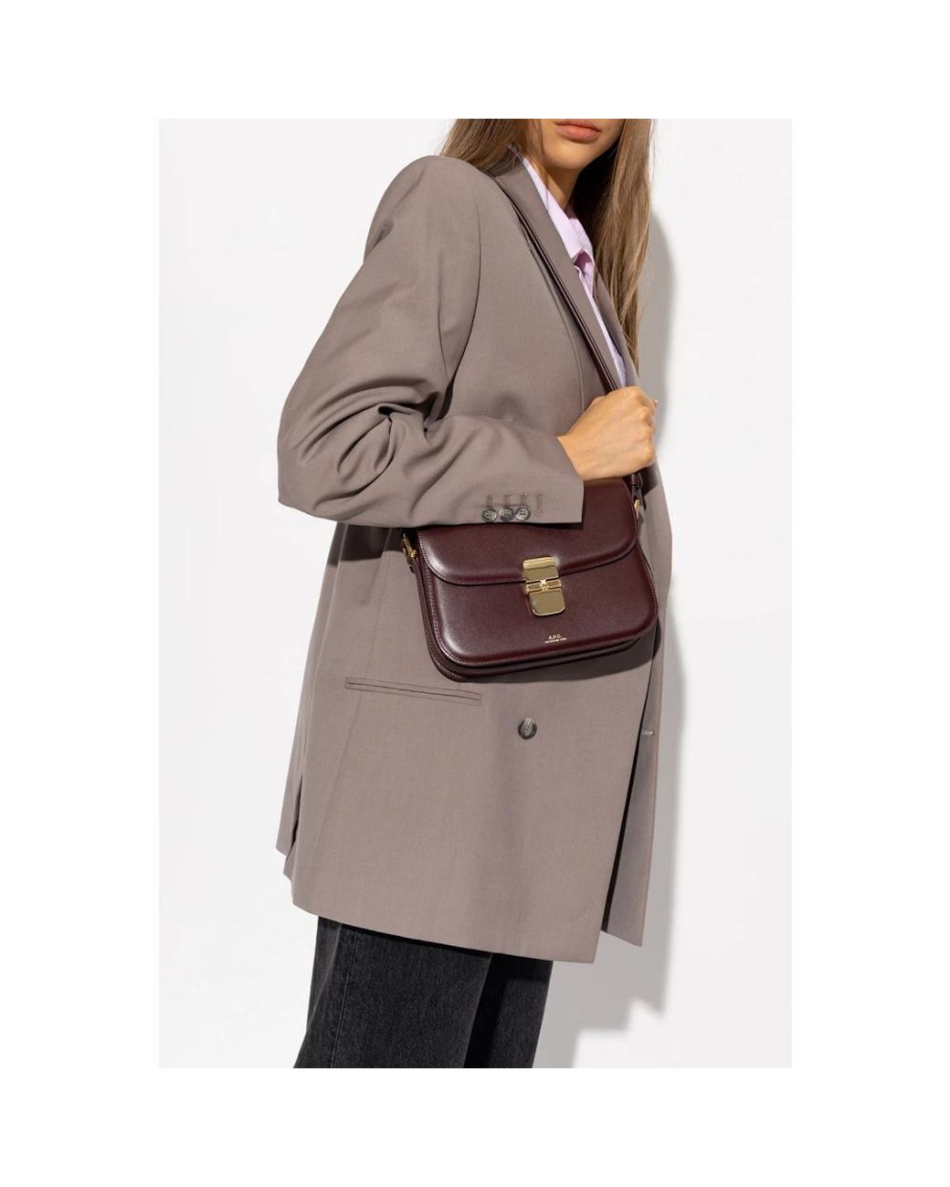 A.P.C. Brown Cross Body Bags