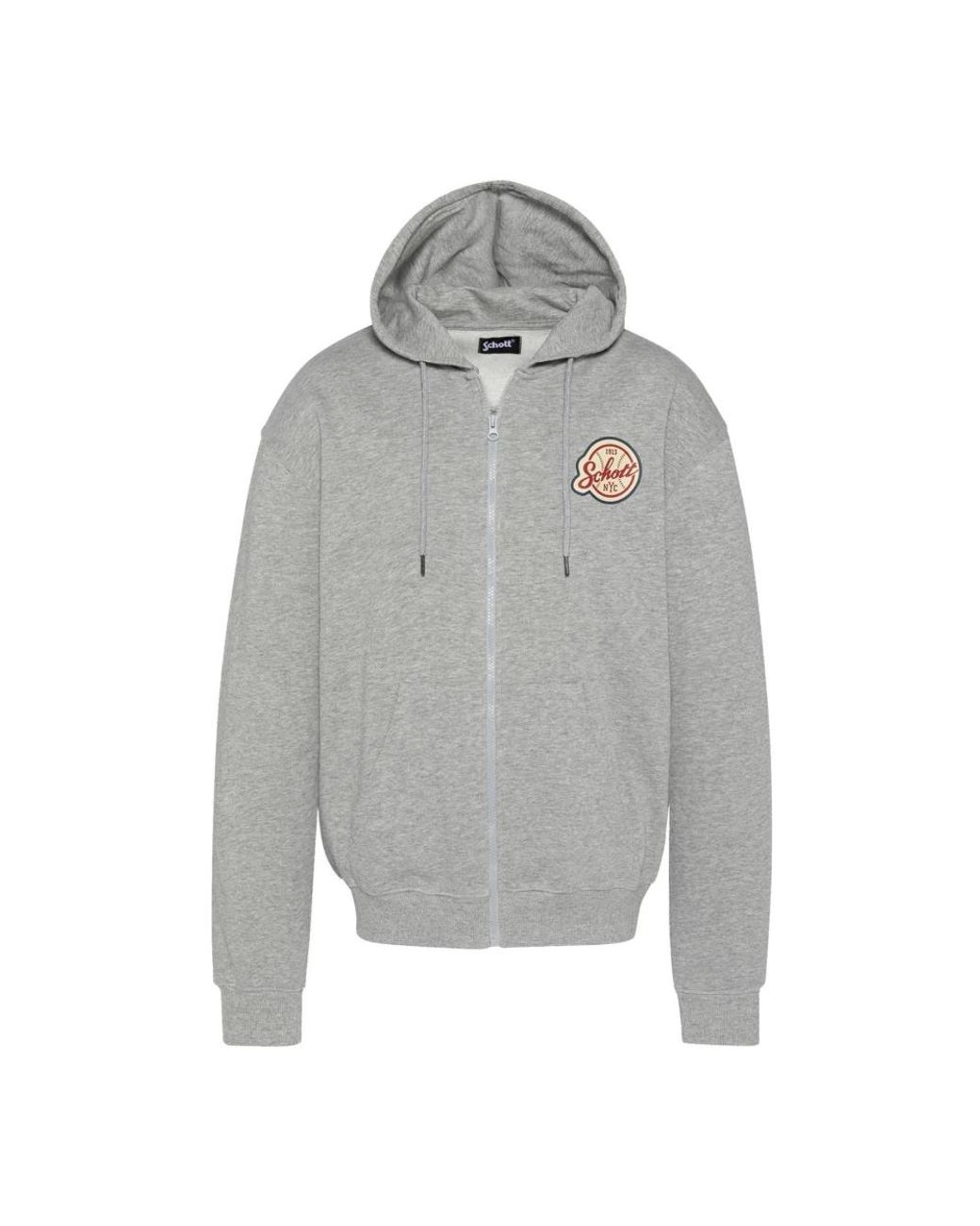 Zip-Throughs Schott Nyc pour homme en coloris Gray
